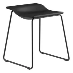 Viccarbe Last Minute Stool, Low, Black