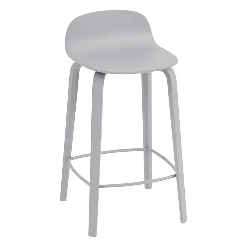 Muuto Visu Counter Stool, 65 Cm, Grey 3 Muuto Visu Counter Stool, 65 Cm, Grey