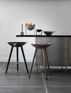 By Lassen ML42 Bar Stool, 69 Cm, Black Stained Beech - Brass 9 By Lassen ML42 Bar Stool, 69 Cm, Black Stained Beech - Brass -Stools Store bylassen 15602