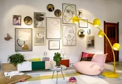 Fatboy Original Slim Teddy Bean Bag, Latte -Stools Store fatboy Deventer 0046 lr