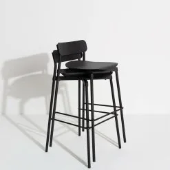 Petite Friture Fromme Bar Stool, 65 Cm, Black -Stools Store petite friture bar stool fromme black