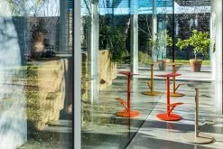 Magis Sequoia Bar Stool, 76 Cm, Coral Red -Stools Store sequoia set 2 1