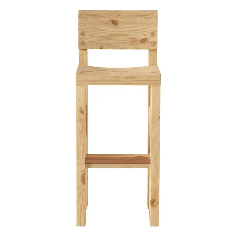 Vaarnii 001 Bar Stool, 76 Cm, Pine 4 Vaarnii 001 Bar Stool, 76 Cm, Pine - Image 2