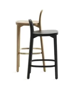Woodnotes Siro+ Bar Stool 65 Cm, Black -Stools Store wn siro barstool 1795 1
